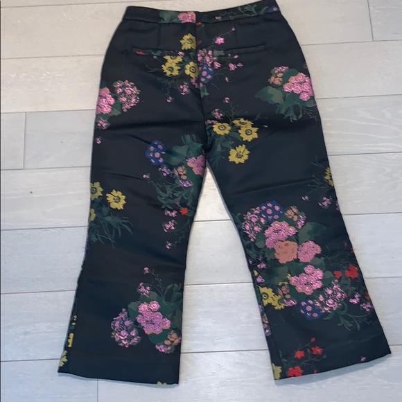 📌 ERDEM X H&M Jacquard Patterned Cropped Pants - Picture 6 of 6